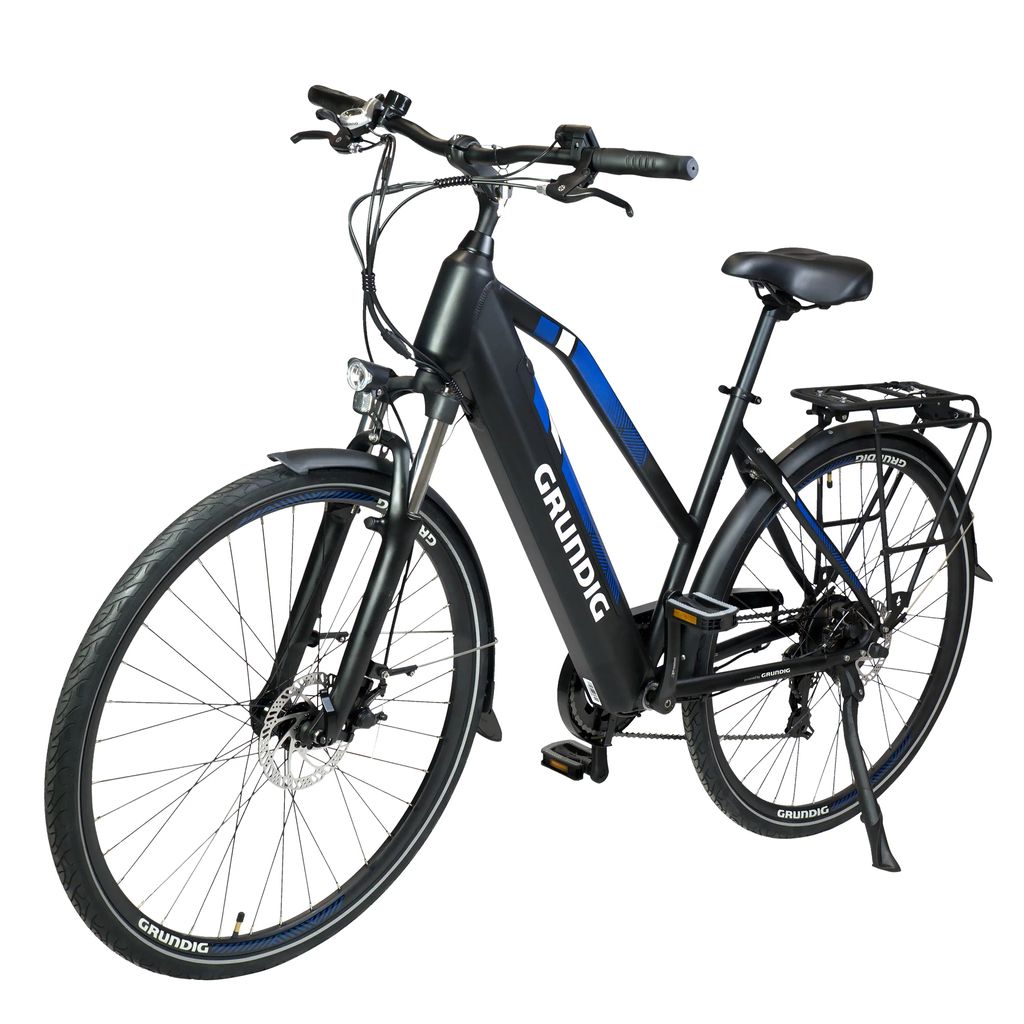 GRUNDIG ETB2800 e-Bike Trekking Elektrofahrrad Trekkingrad E-Cityrad E-Citybike City E-Bikes & E-Hollandräder 250W 110km Maximale Reichweite