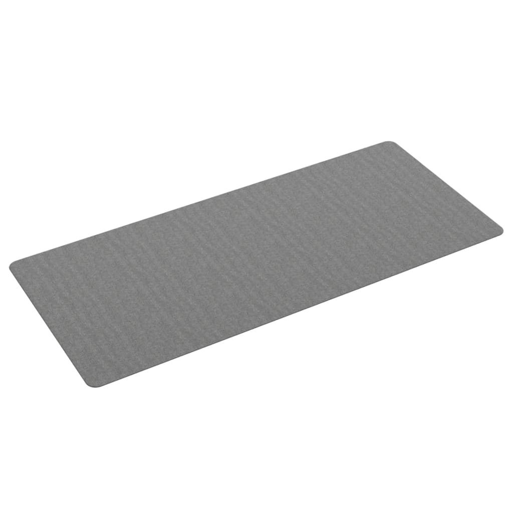 vidaXL Teppichläufer Grau 80x180 cm