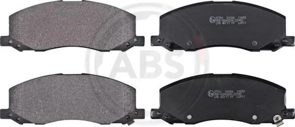 Plaquettes de frein A.B.S. 37761 anti-bruit et vibrations pour Insignia