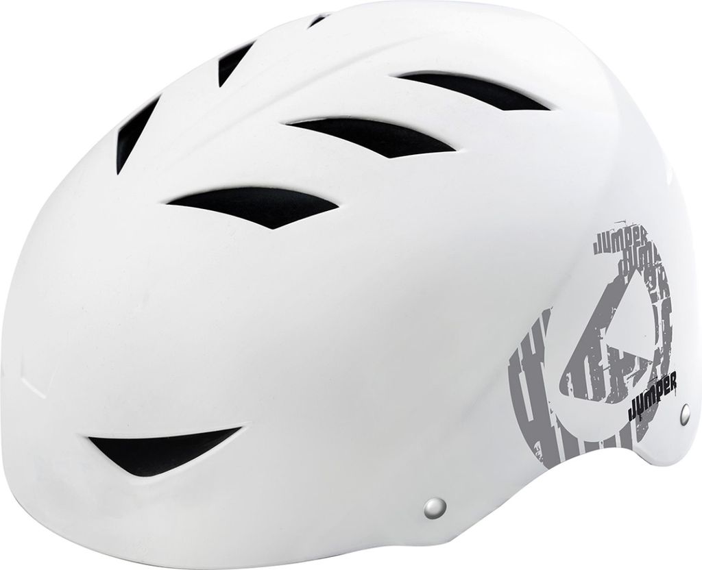 KELLYS Kask JUMPER 018 biało-szary S/M Zdjęcie produktu 