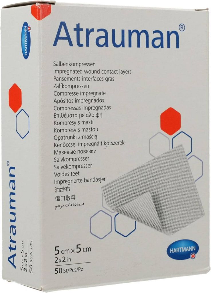 ATRAUMAN 5x5 cm steril Kompressen Produktbild 