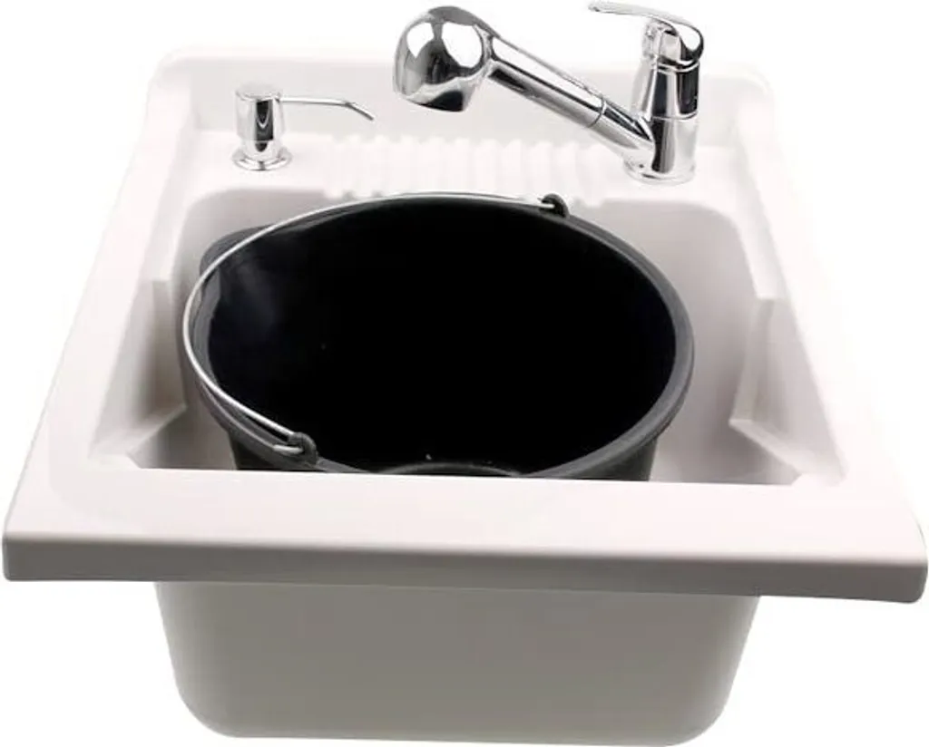 Ensemble Évier Complet 50x50 cm Idéal pour Optimiser une Petite Cuisine - 4