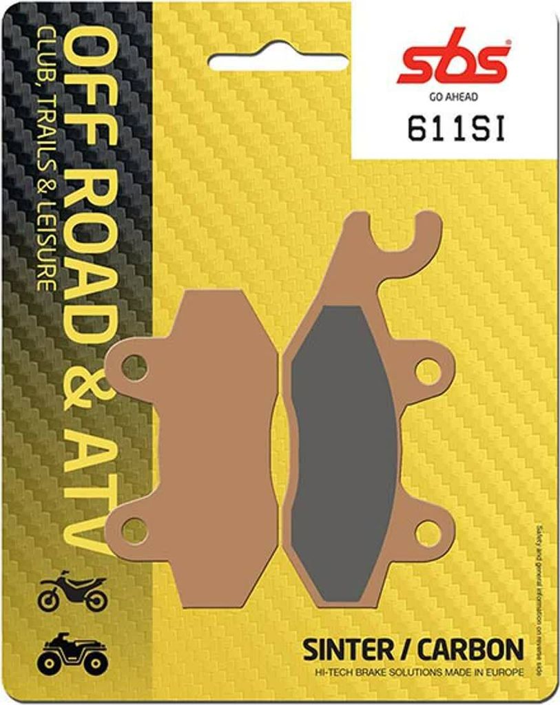 Bremsbelag SBS 611SI (Satz pro Scheibe) Offroad Sinter