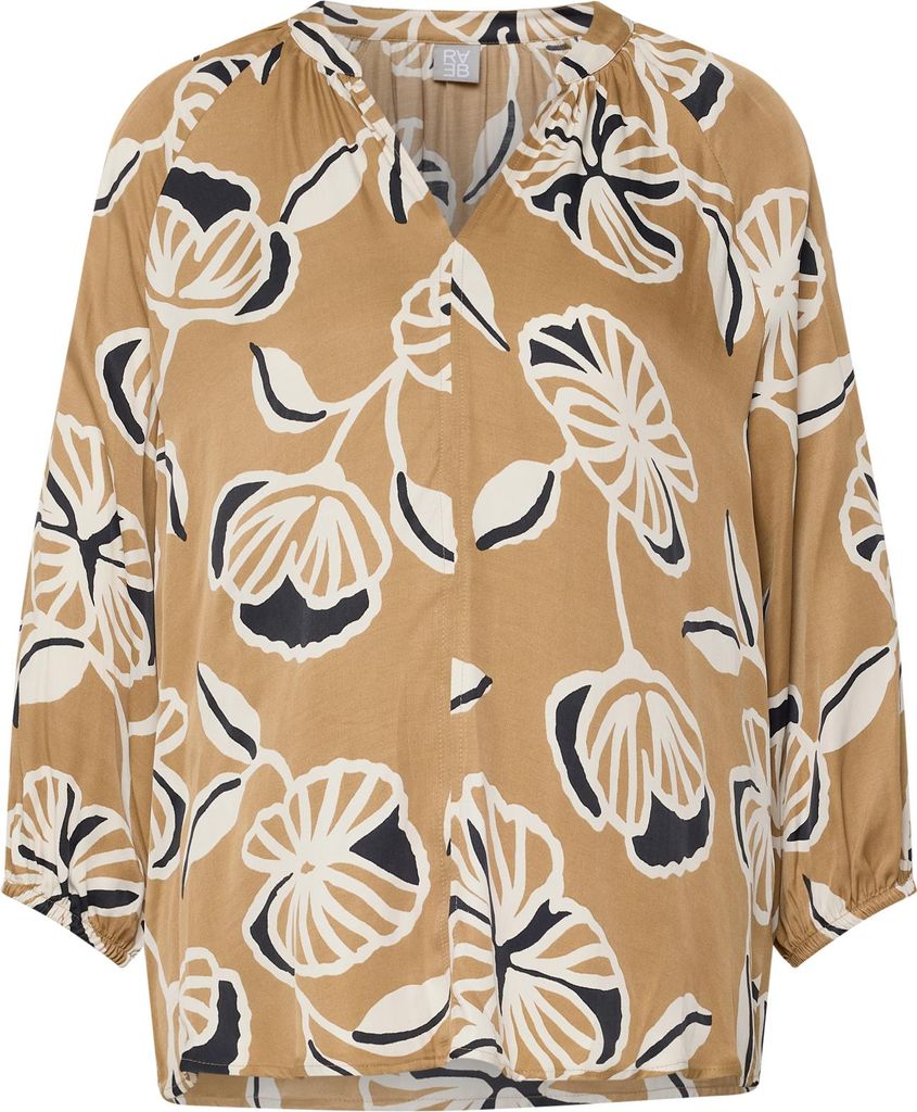 Rabe Bluse in Braun 38