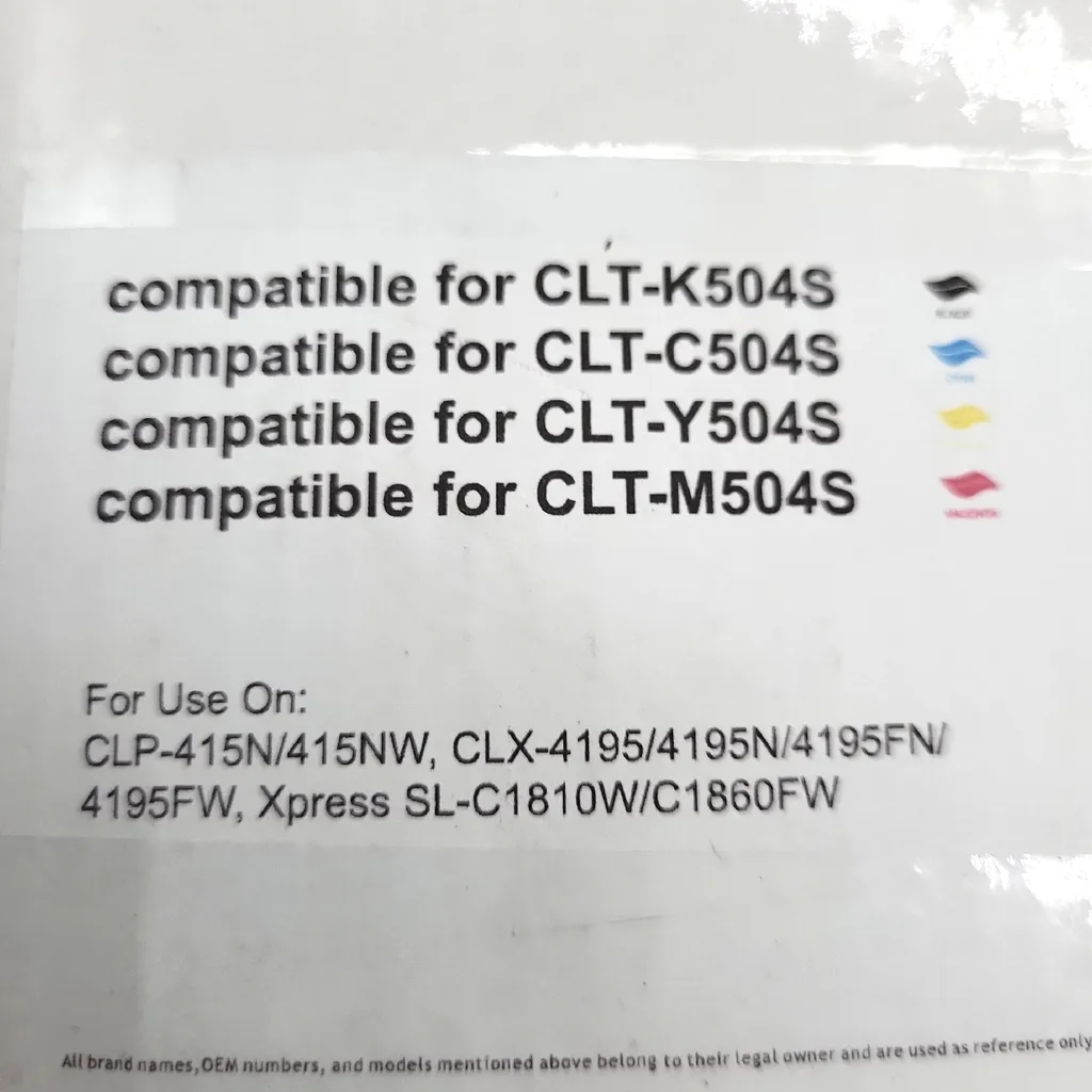 Toner CLT-P504C Compatible Samsung : Évitez les Fuites et Imprimez Net
