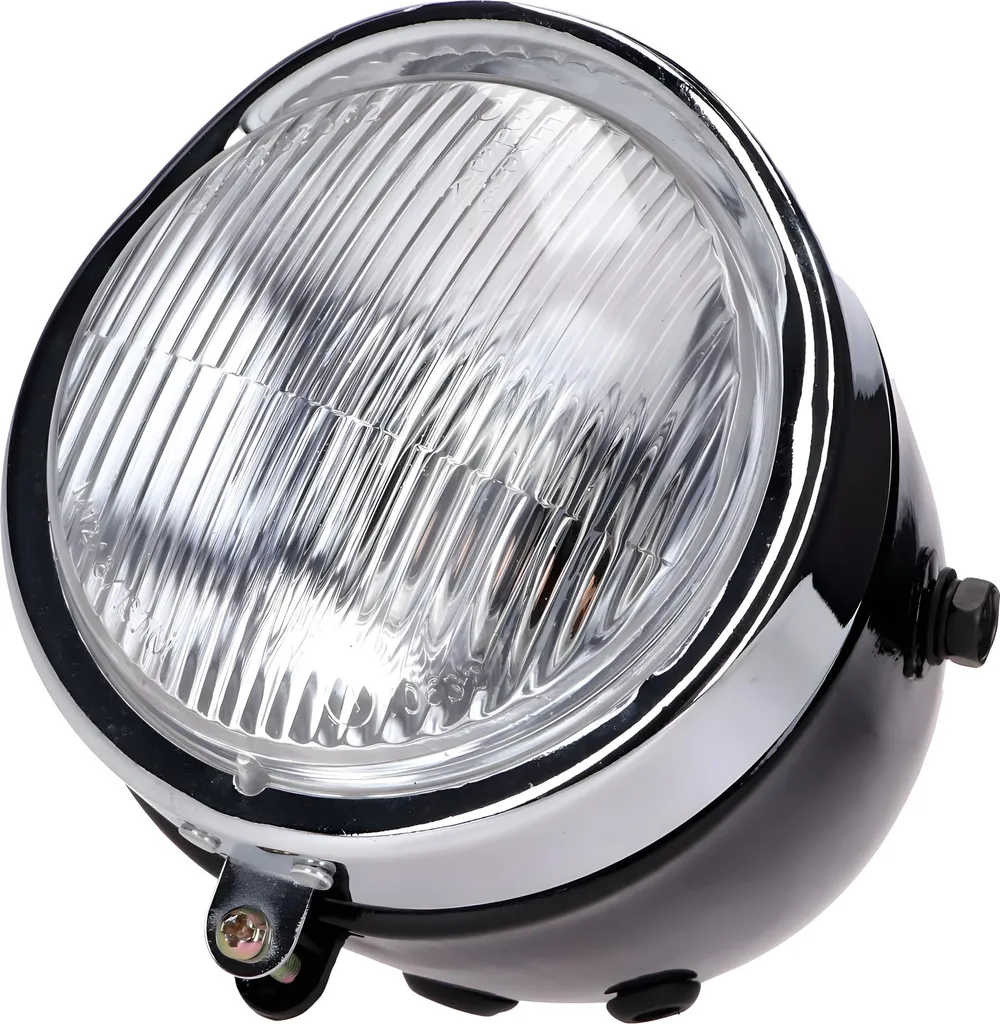 Phare de remplacement Puch Maxi pour restauration mobylette noire - 2