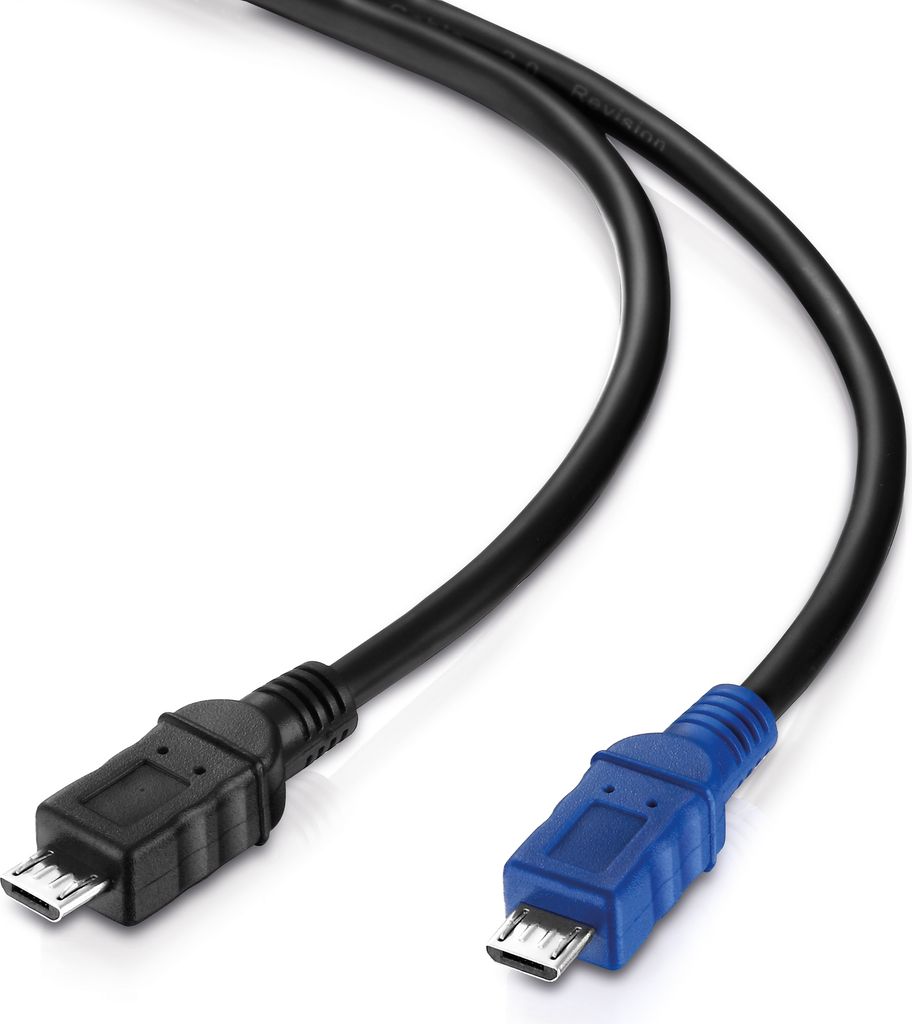 adaptare 50 cm OTG-Ladekabel Micro-USB-Stecker / Micro-USB-Stecker für E-Bike-Computer