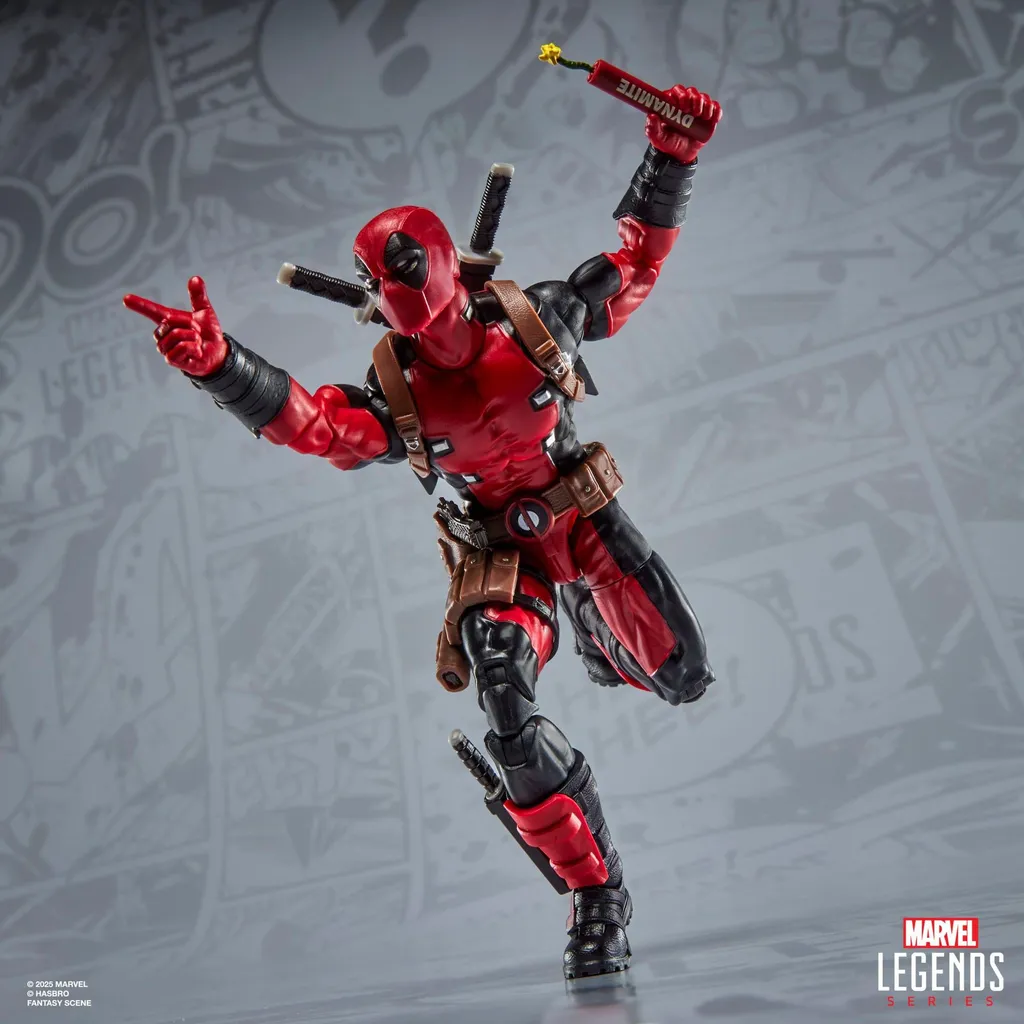 Figurine Deadpool Marvel Legends 15 cm avec Doop Haute Qualité Maximum - 12