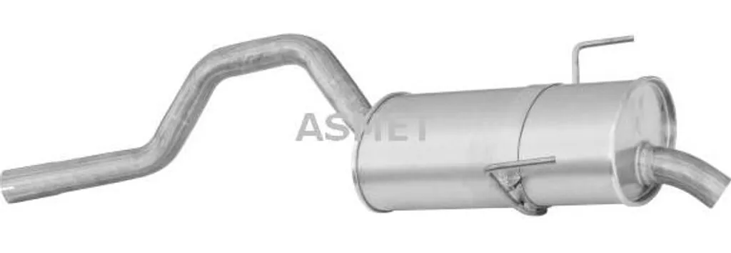 Pot d'Échappement Arrière ASMET 10062 Compatible Renault Espace III IV