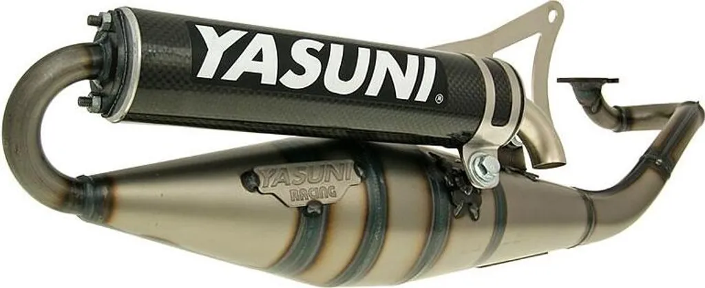 Échappement Sport Yasuni Z Carbone pour Scooter Minarelli Horizontal