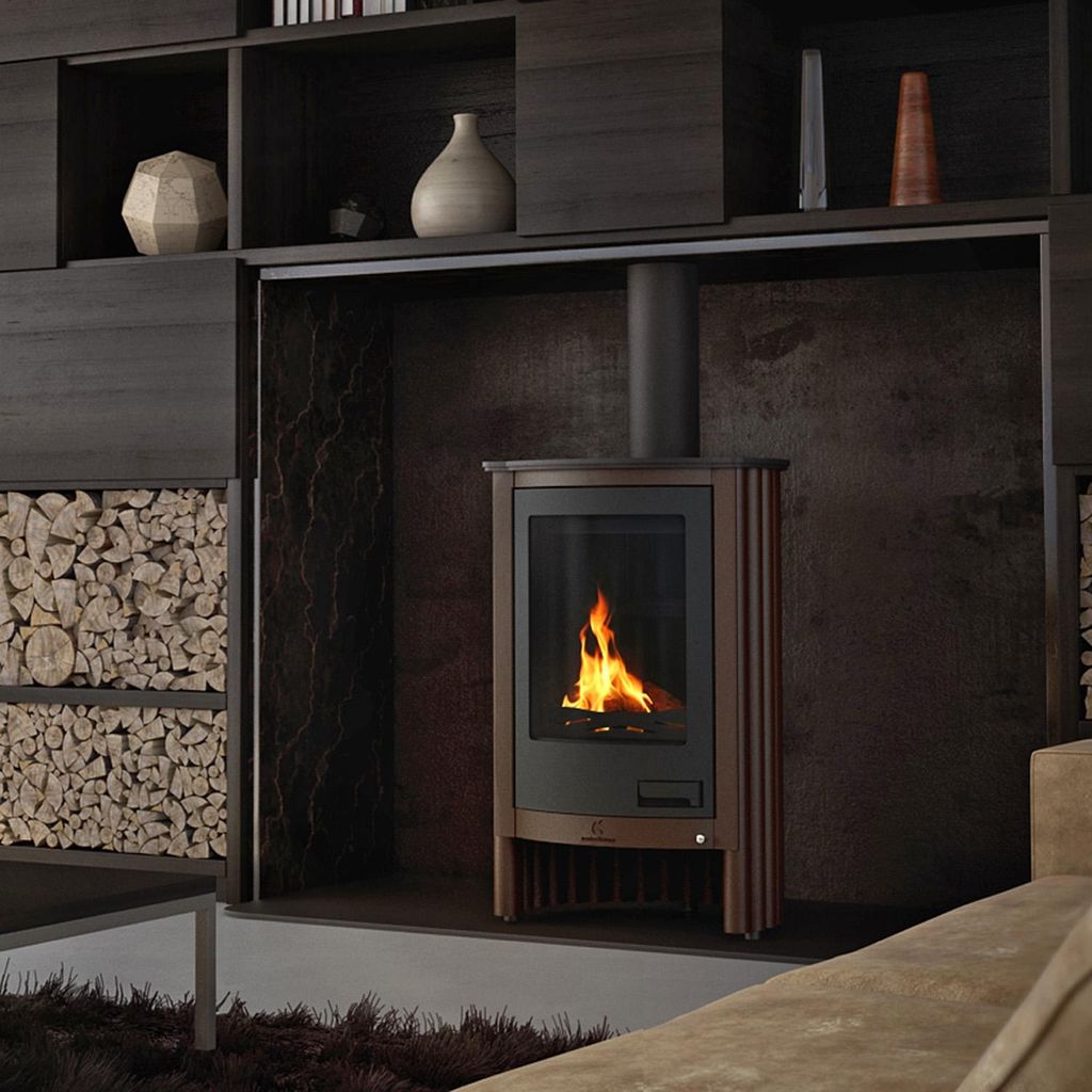 Warmluftofen Masterflamme Piccolo I Velvety Brown Produktbild 