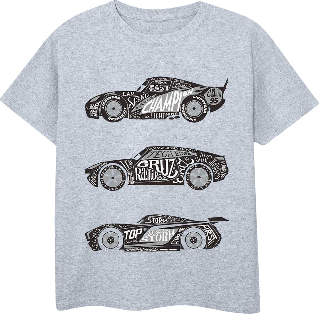 Disney - "Cars" T-Shirt für Mädchen BI12567 (116) (Grau)