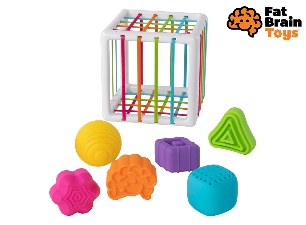 Fat Brain Toy Co. InnyBin, Viacfarebný Obrázok produktu 