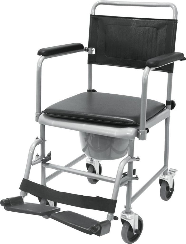 Drive TRS 130 Toilettenrollstuhl Toilettenstuhl mobil Produktbild 