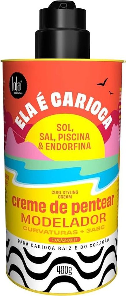 Lola Cosmetics Ela É  Carioca Creme De Pentear 3Abc 480Gr. Produktbild 