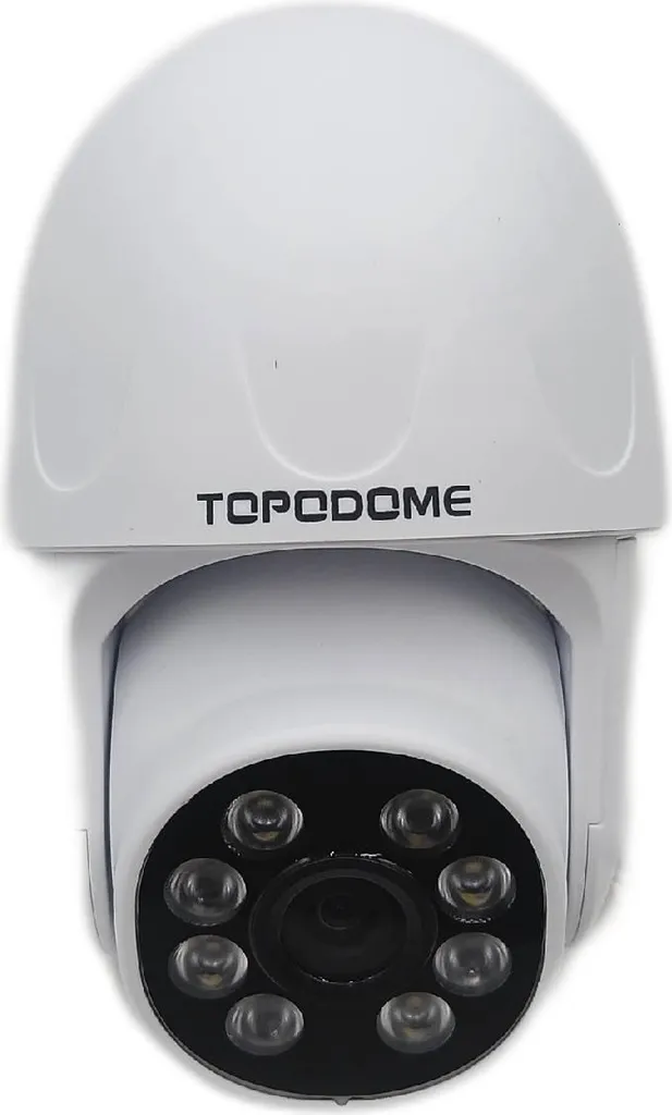 Caméra de surveillance rotative 355° Wi-Fi HD avec vision nocturne