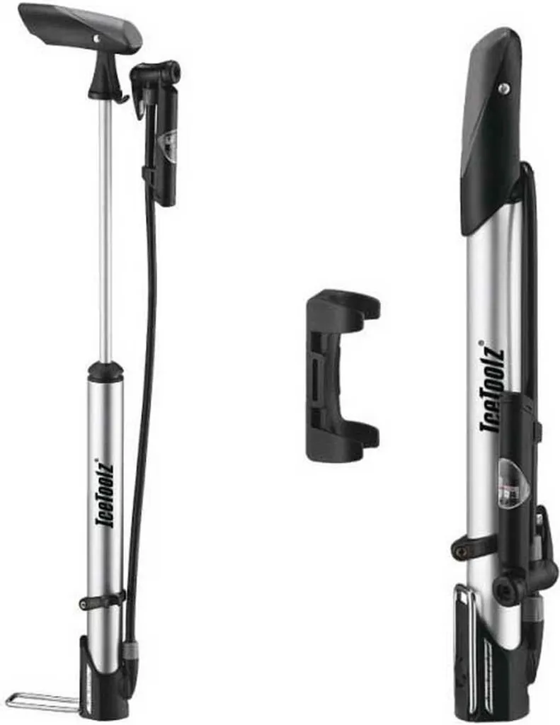 Pompe à pied 140 Psi Icetoolz Veloclub A351 avec manomètre précis
