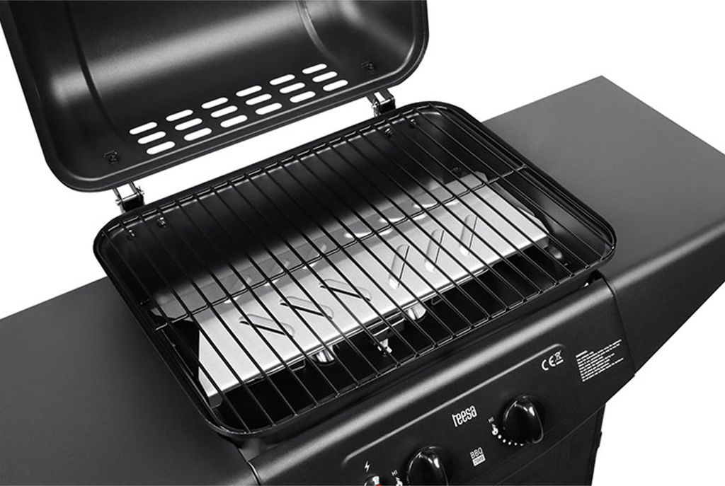Teesa BBQ 2000 - Grill gazowy z 2 palnikami, TSA0080, Zdjęcie produktu 8
