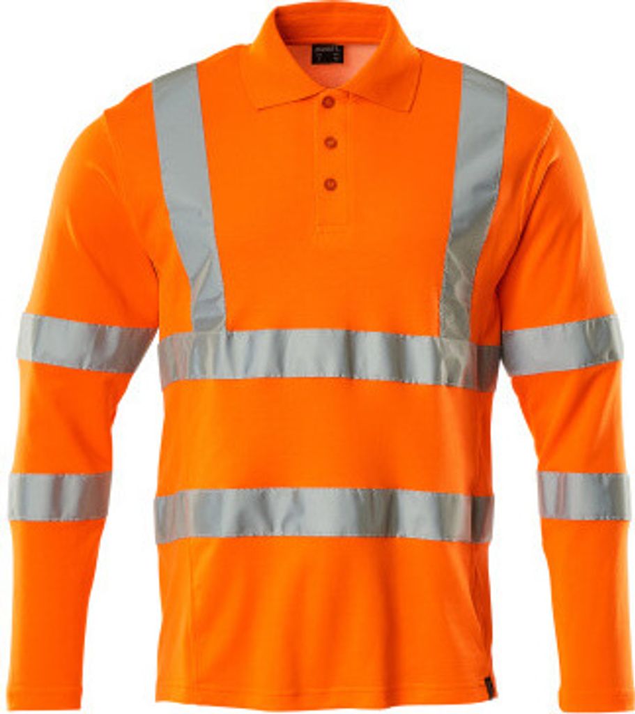 MASCOT Polo-Shirt, Langarm 18283-995-14 Hi-vis Orange 3XL