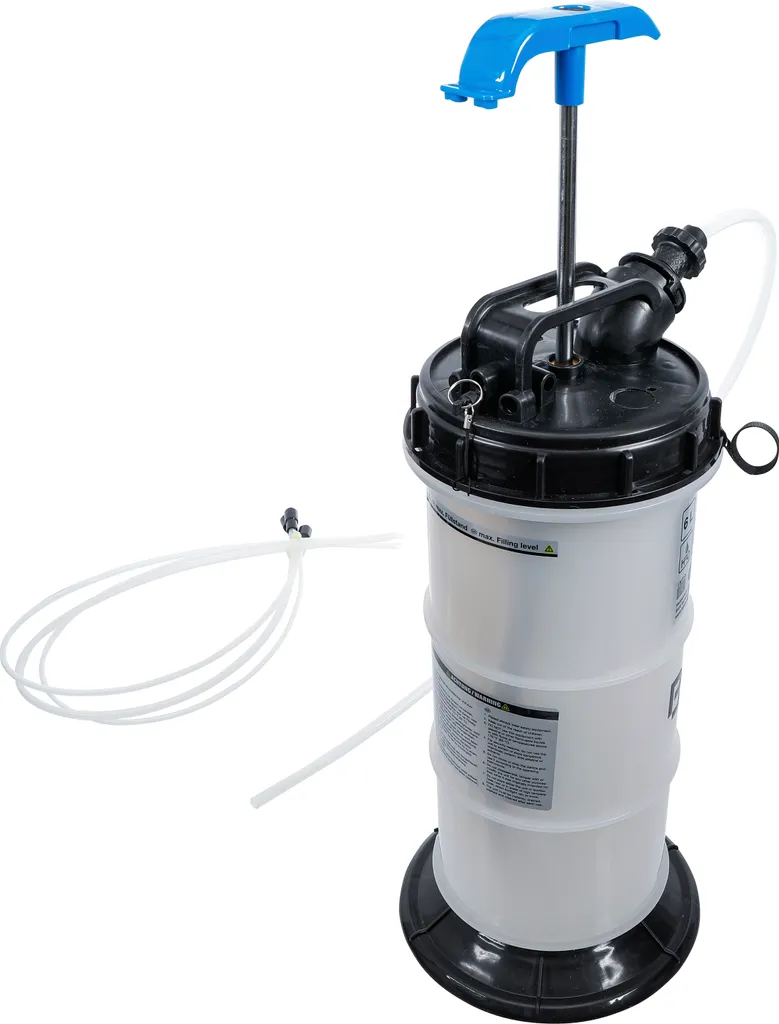Pompe aspiration à vide pour vidange voiture et moto - Réservoir 6L
