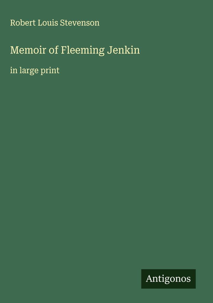 Lebenserinnerungen von Fleeming Jenkin