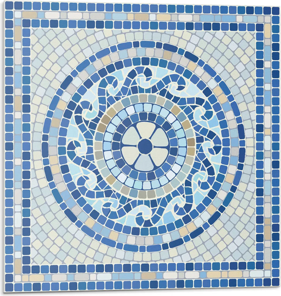 Mosaico Luxury Cielo 3D | Piastrelle Vinile Adesive Alta Qualità