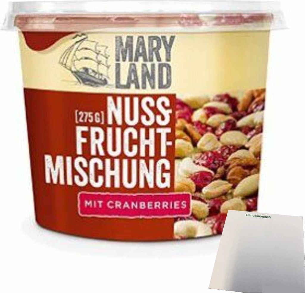 Maryland Studentenfutter Berry (275g Becher) + usy Block