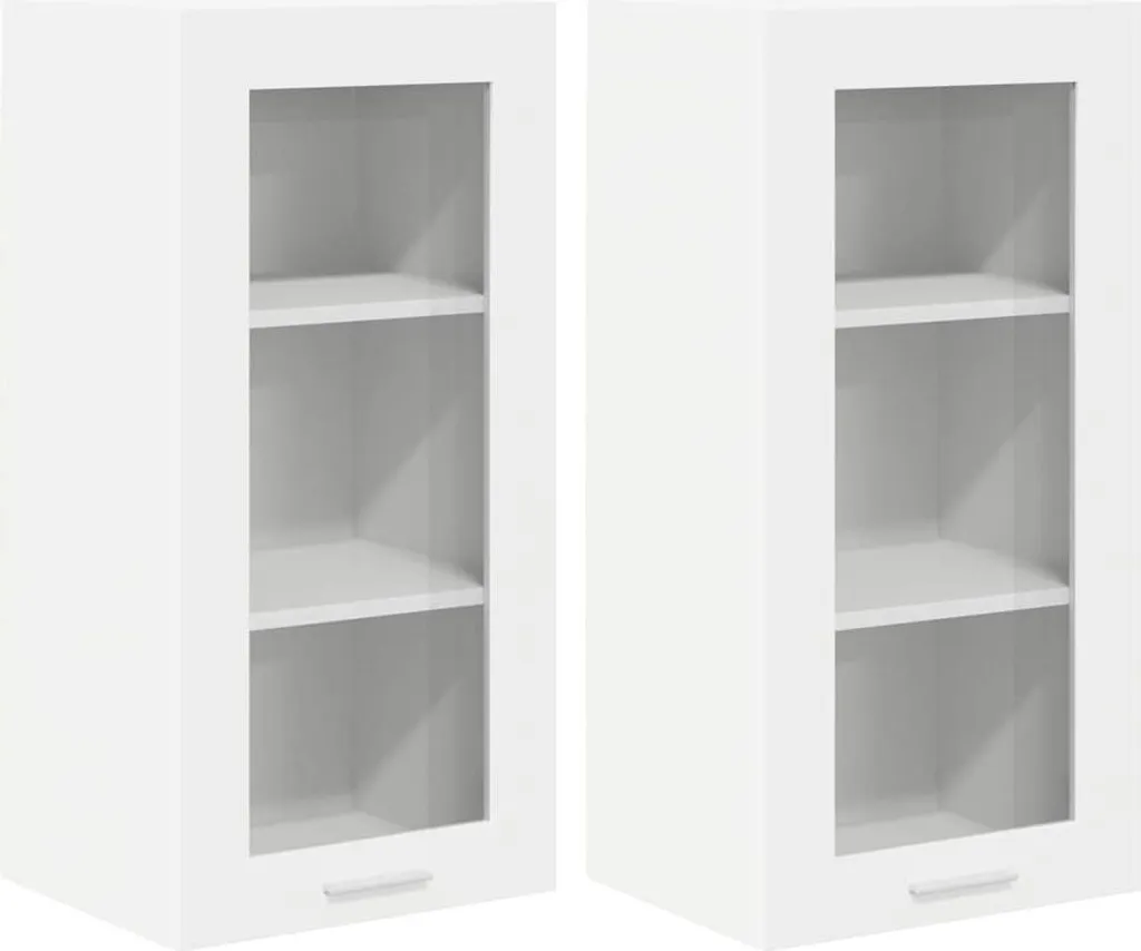 SYFAX™ Arredo Pensile Bianco 2 unità | Design Multistrato 80cm