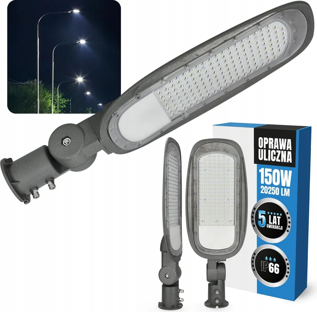 Réduisez vos Factures d'Énergie avec le Lampadaire LED 150W VESPAPRO
