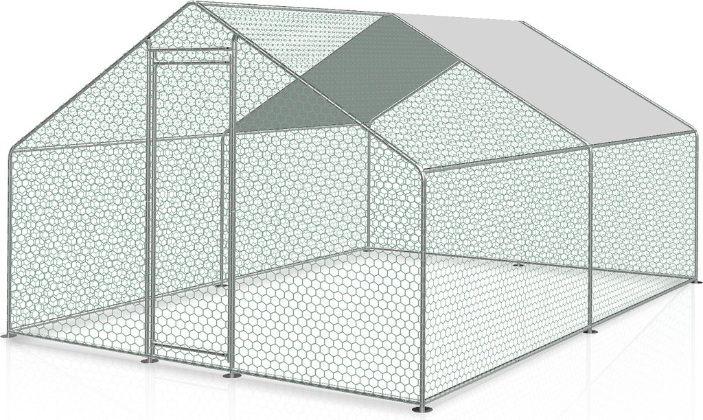Kurník pre kurčatá 3x3x2m Kurník pre kurčatá Voliéra Kurník Obrázok produktu 1