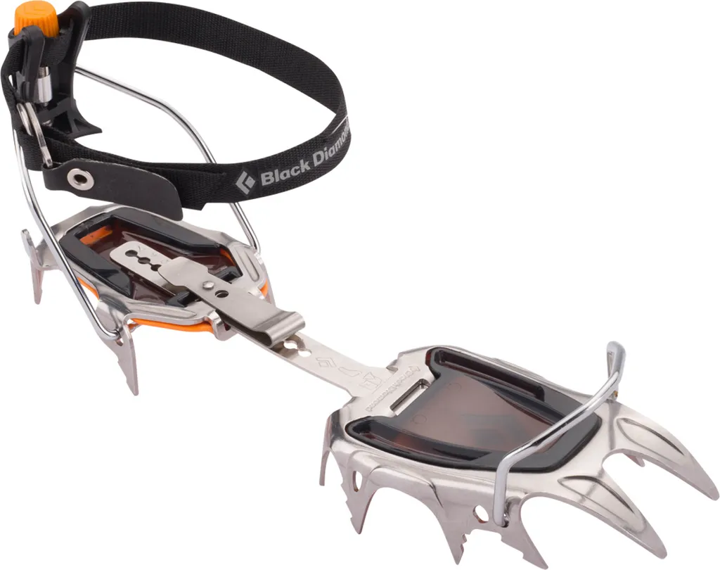 Sabretooth Pro Black Diamond Crampons 12 Pointes avec Antibottes Inclus