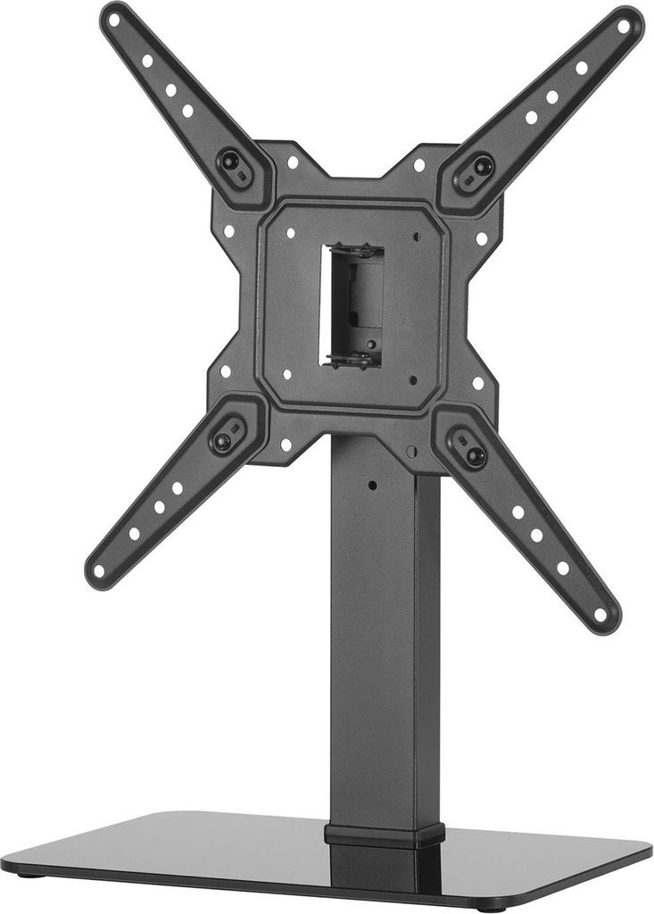 TV Monitor Tischständer mit Glasplatte I 23-55 Zoll (58-140cm)