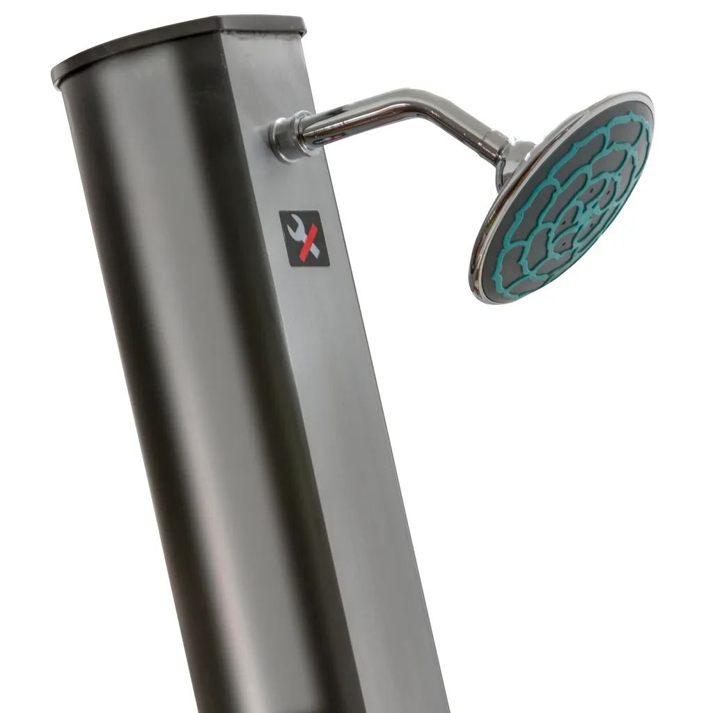 Douche solaire PVC grande capacité 35L résistante aux UV pour terrasse