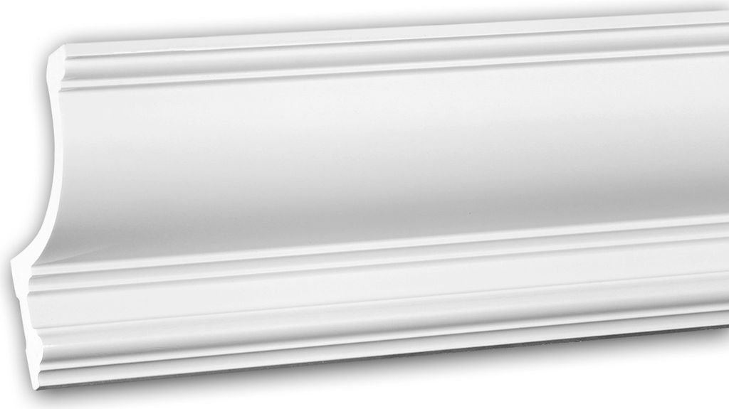 PROFHOME 150209F flexible Eckleiste Stuckleiste aus flexiblem Polyurethan 2 m