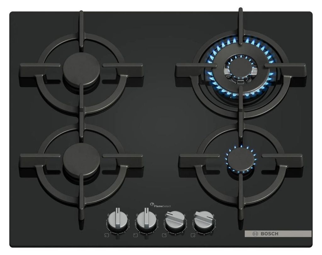 Bosch Serie 6 PPH6A6I10, Schwarz, Integriert, 60 cm, Produktbild 