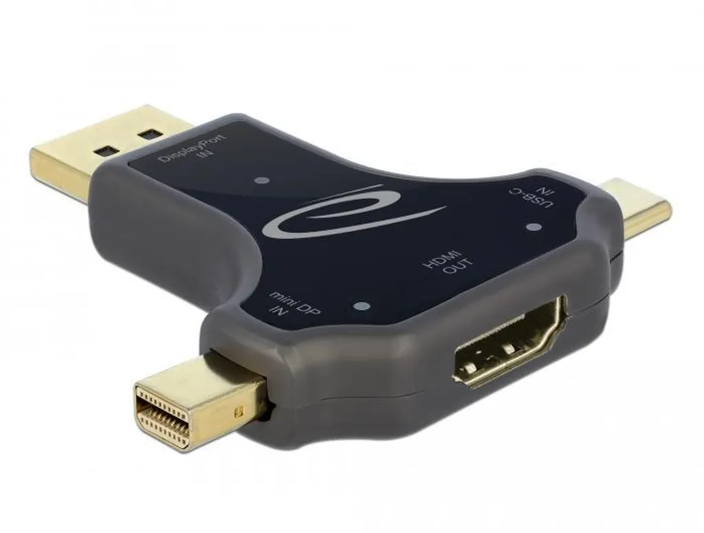 Adattatore Delock 3 in 1: La Soluzione Universale per Meeting 4K
