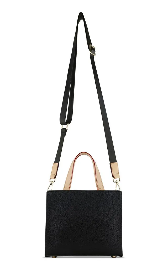 bugatti Borsa Ella Mini Black - Mini Shopper Donna Tracolla Nero - 4