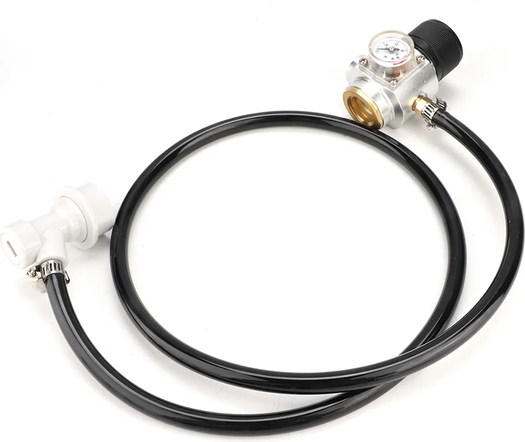 Régulateur de pression CO2 avec manomètre et kit de connexion 5/16in - 4