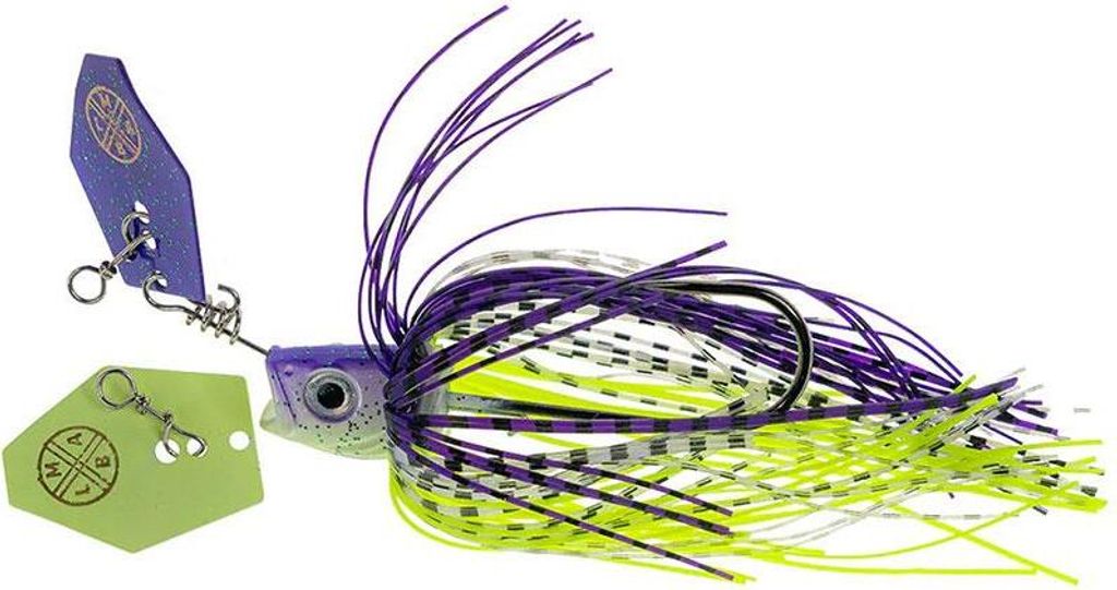 LMAB Multi Vibe 2.0 18g #1/0 Purple Rave Chatterbait
