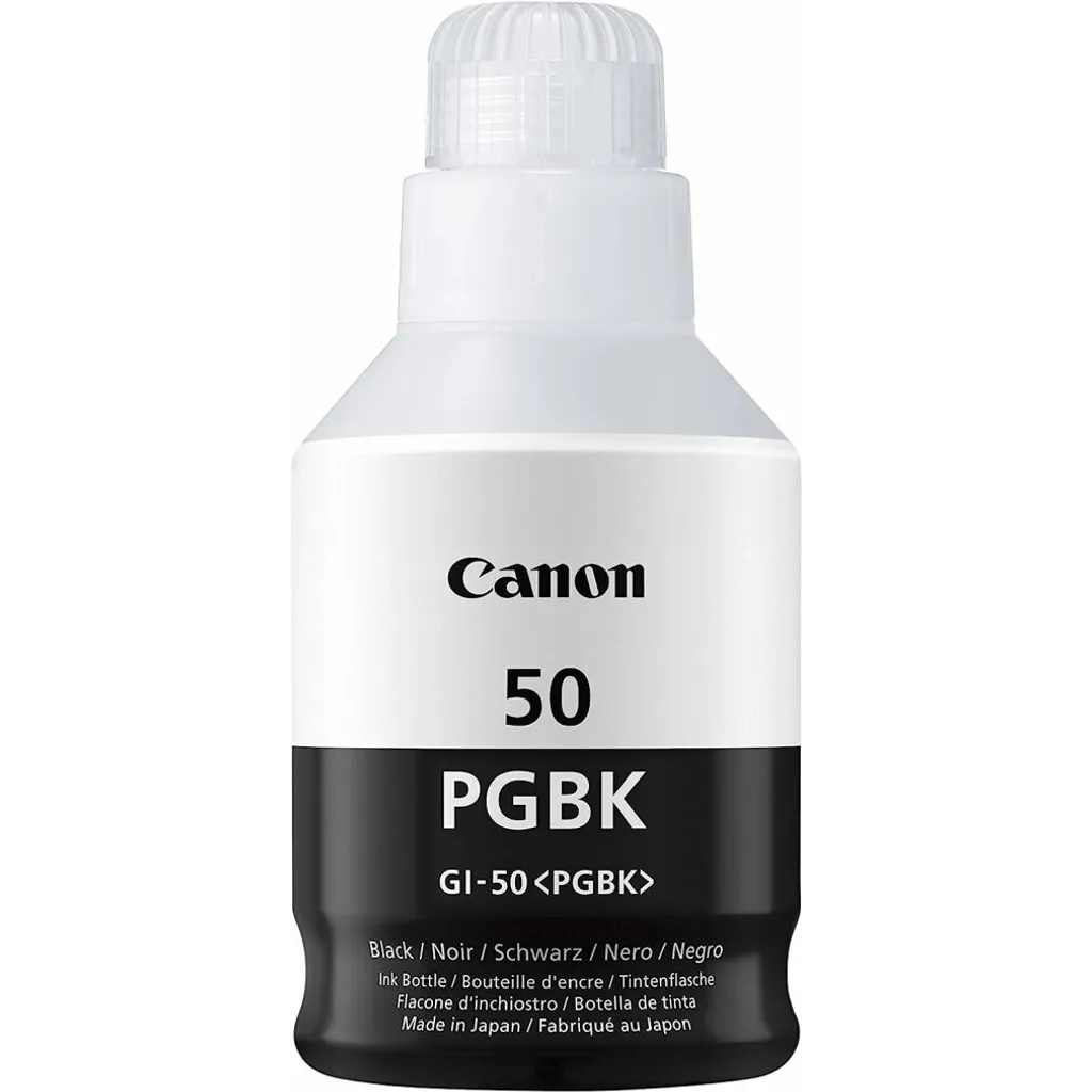 Set Di 12 Bottiglie Inchiostro GI-53 Compatibili Con Canon Pixma G550 E G650 – 2 Nero, 2 Ciano, 2 Magenta, 2 Giallo, 2 Rosso, 2 Grigio – 70 Ml L’una – Alta Resa Pagine
