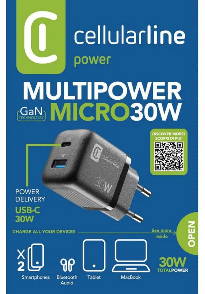 Chargeur Rapide 30W Port USB-C Power Delivery pour iPhone et Android - 6