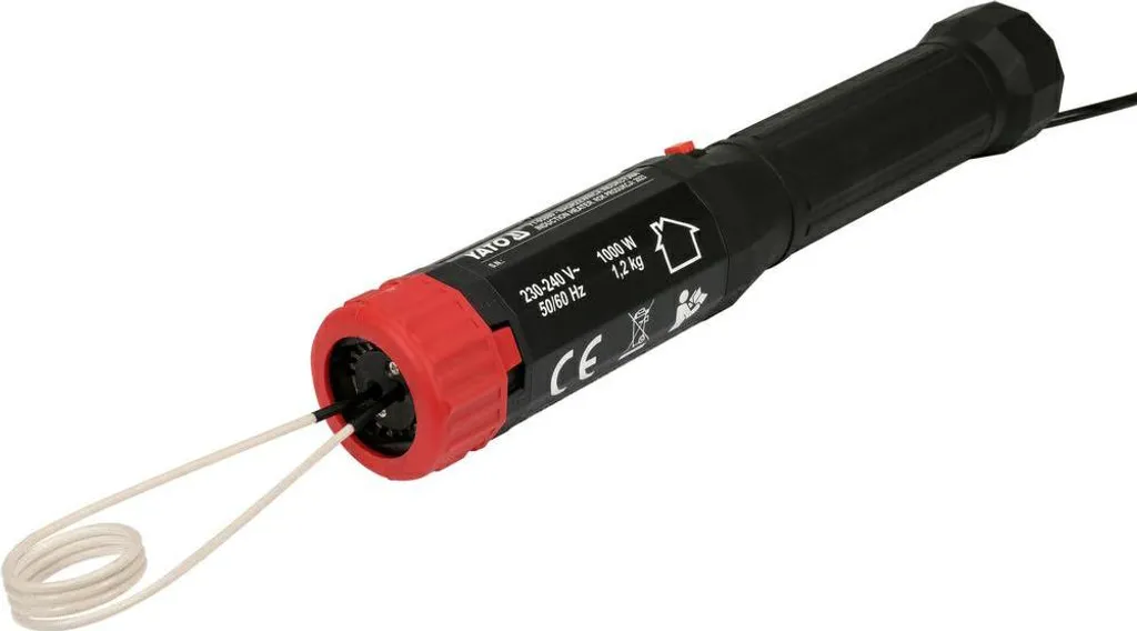 Chauffage à induction puissant 1000W avec bobine de cuivre haute densité