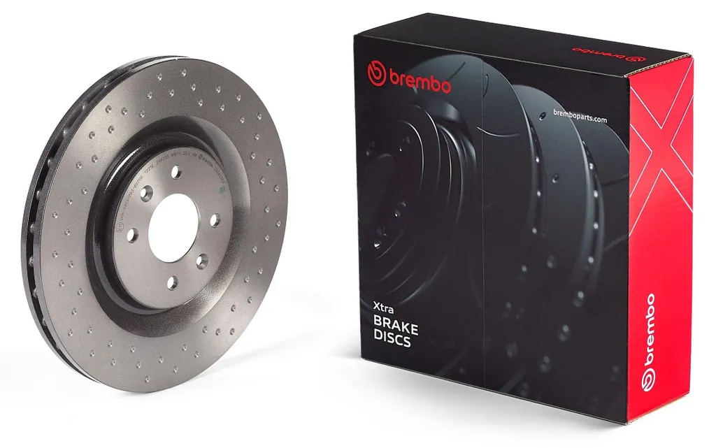 Disque de frein 323mm Peugeot 208 I Brembo contre vibrations freinage