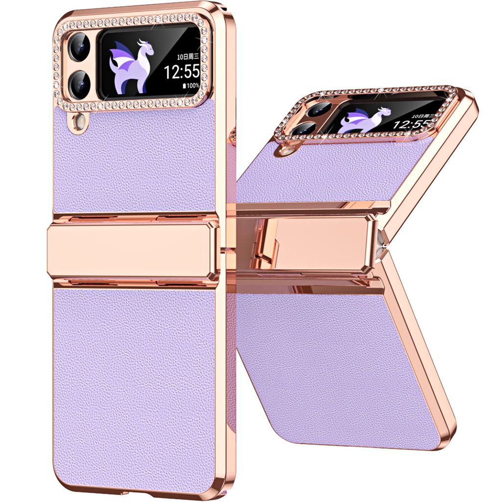 Pouzdro pro Samsung Galaxy Z Flip 3 5G lesklé a diamantovým Obrázek produktu 