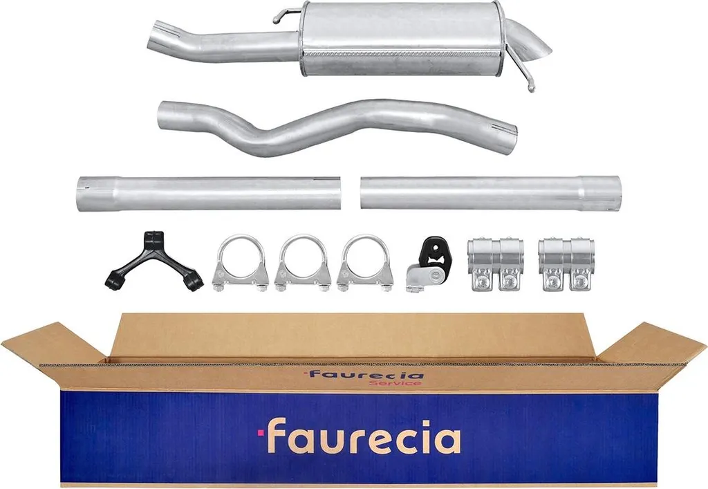 Silencieux FAURECIA haute durabilité adapté au VW CALIFORNIA T5 T6