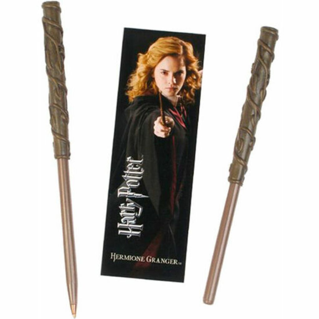 Noble Collection Harry Potter Kugelschreiber & Lesezeichen Hermione NOB8634