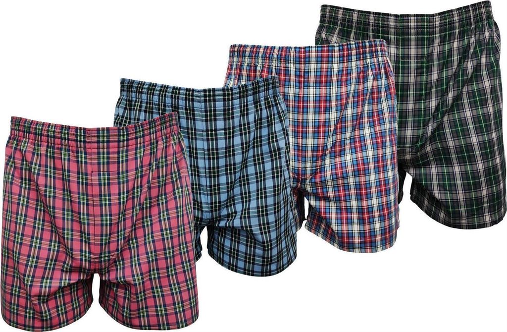4 pezzi pantaloni boxer uomo uomo; modello, 2/L Immagine del prodotto 