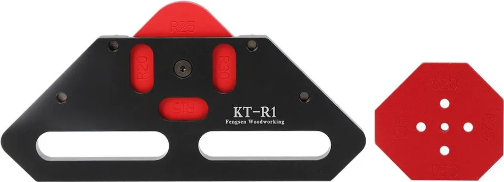 Gabarit de perçage aluminium robuste et léger pour menuisier amateur