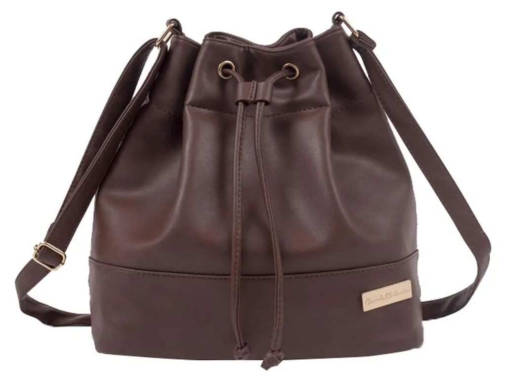Sac à main CEREN en cuir grainé avec finitions dorées et luxe chic