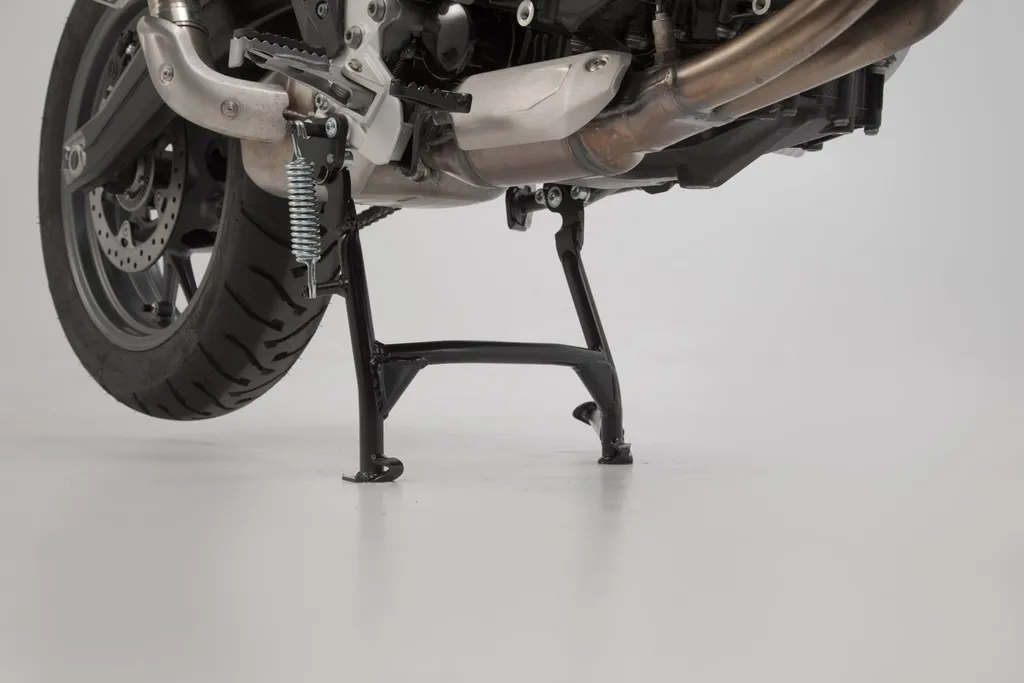 Béquille principale moto pour BMW F 750 GS stable et robuste noire